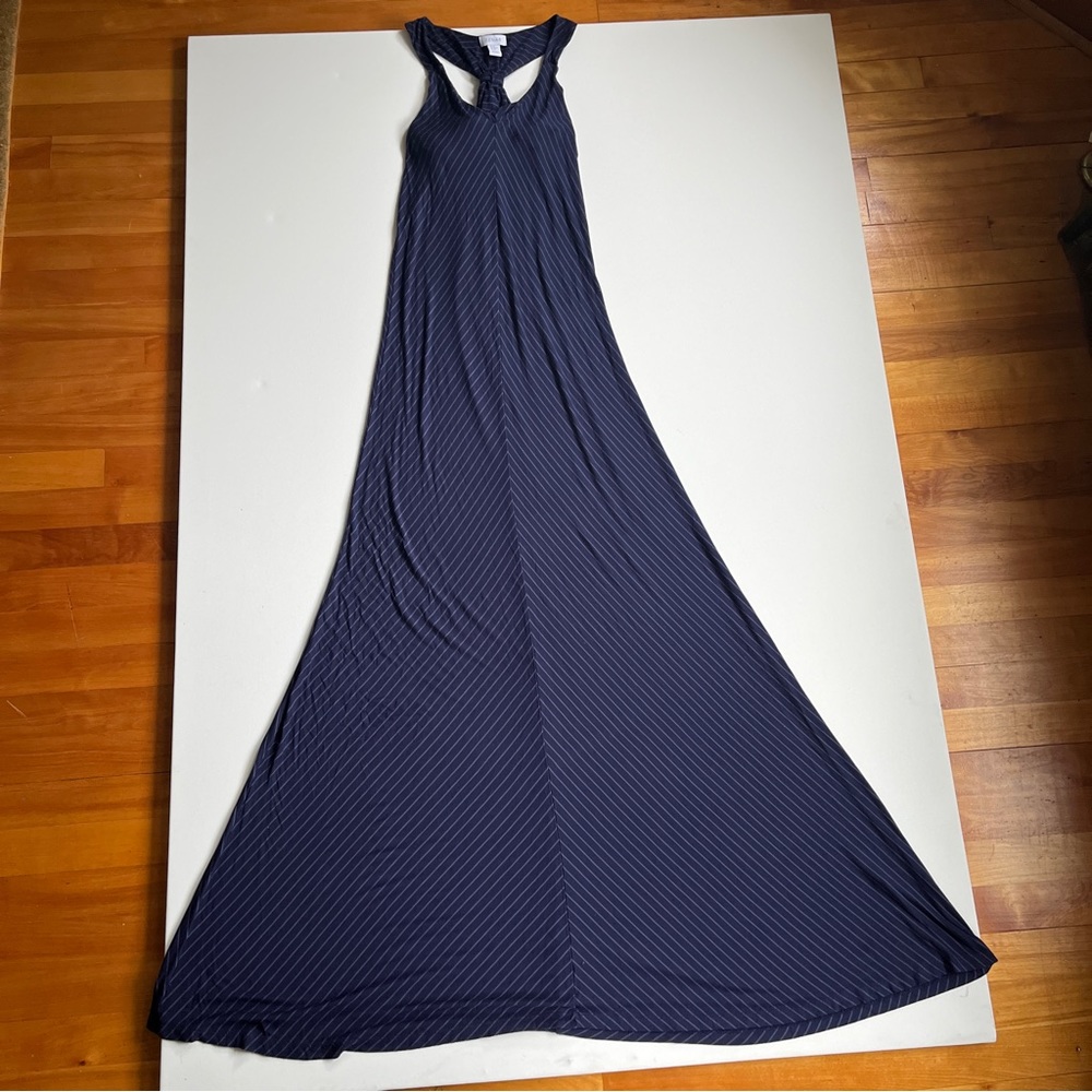 XS Kenar dark blue/light blue striped dress